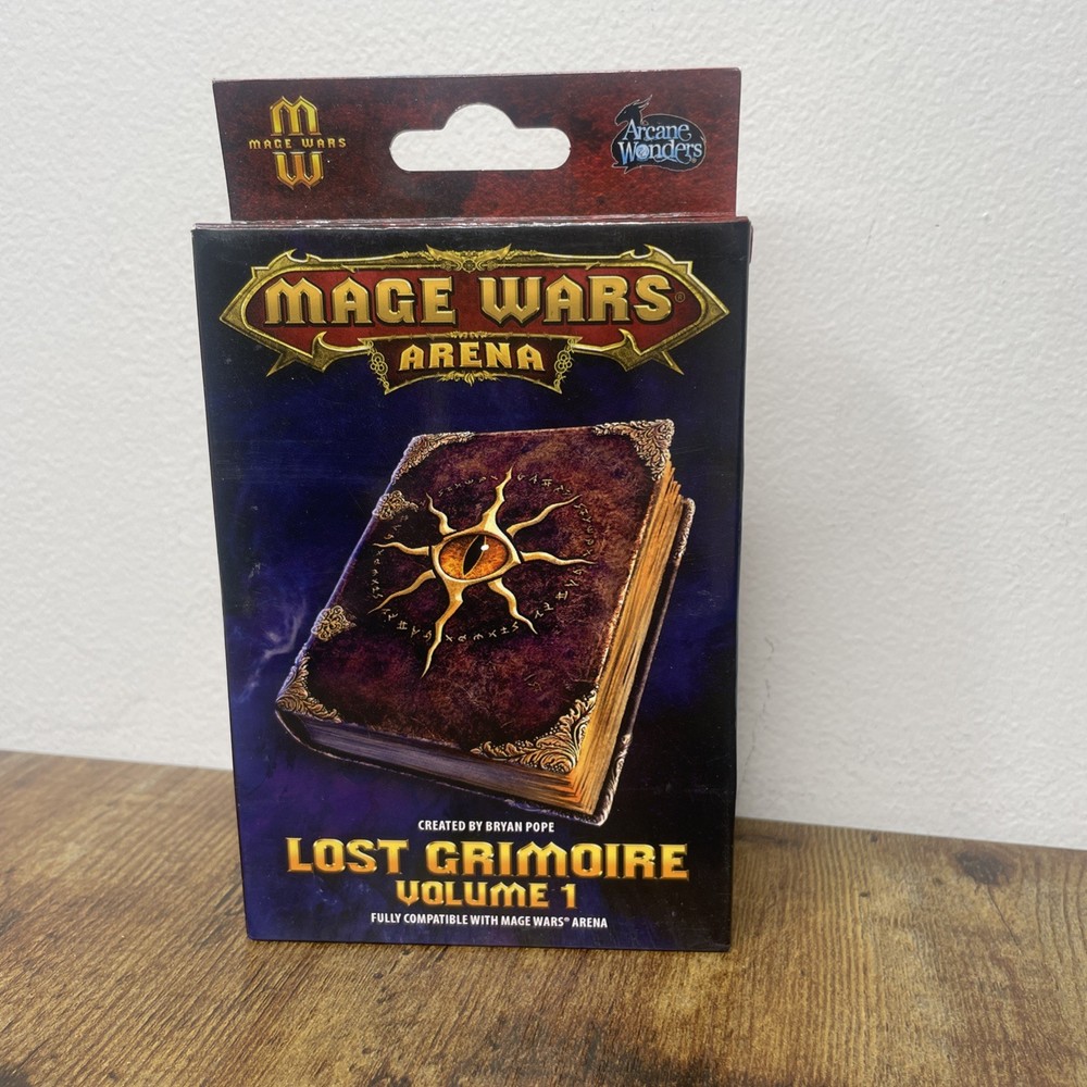 Arcane Wonders Boardgame Lost Grimoire Volume 1 Box New