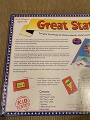 Great States! Board Game Boardgame Landmarks State Capitals Geography 1999 NEW!