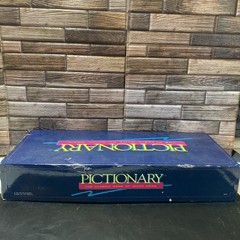 Vintage 1993 Milton Bradley Pictionary Board Game 90s – Complete in great shape!