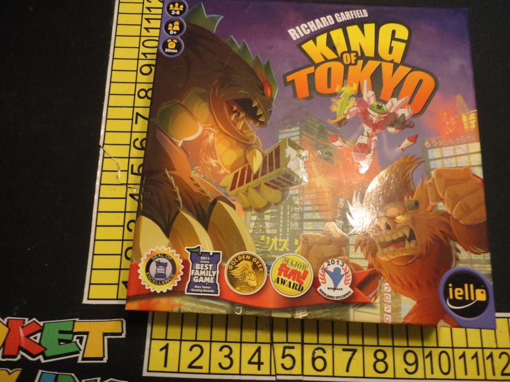 King of Tokyo Game – Richard Garfield (2014, Iello)
