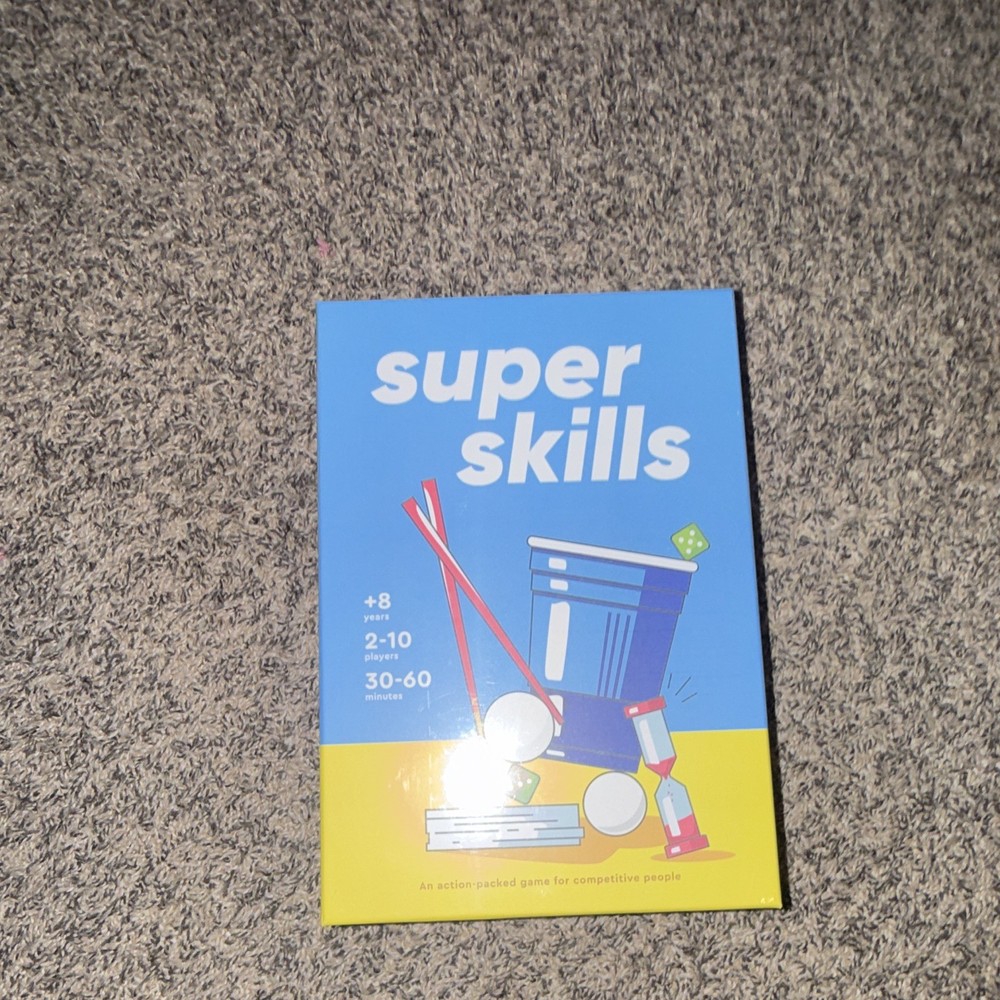 World Super Skills Skill & Action Strategy Multiplayer Game, 2-10 Players 8+