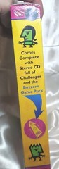 Buzzerk the Outrageous Adult Drinking Game Sealed 2001 CD Disc and Puck