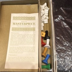 Parker Brothers Masterpiece The Art Auction Game Vintage 1970 Complete 3-6 12+