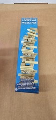 72 PCS SET Tumbling Tower Game Wooden Stacking Blocks DOUBLE the Qty & Fun