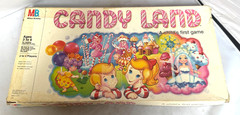 Vintage 1984 Milton Bradley Candy Land Board Game Complete 64 Cards Manual Board