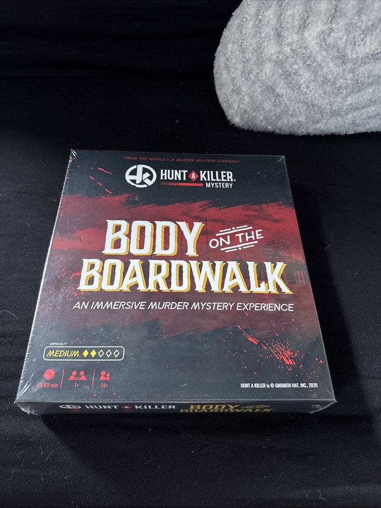 Hunt A Killer Body On The Boardwalk Immersive Murder Mystery Game sealed.