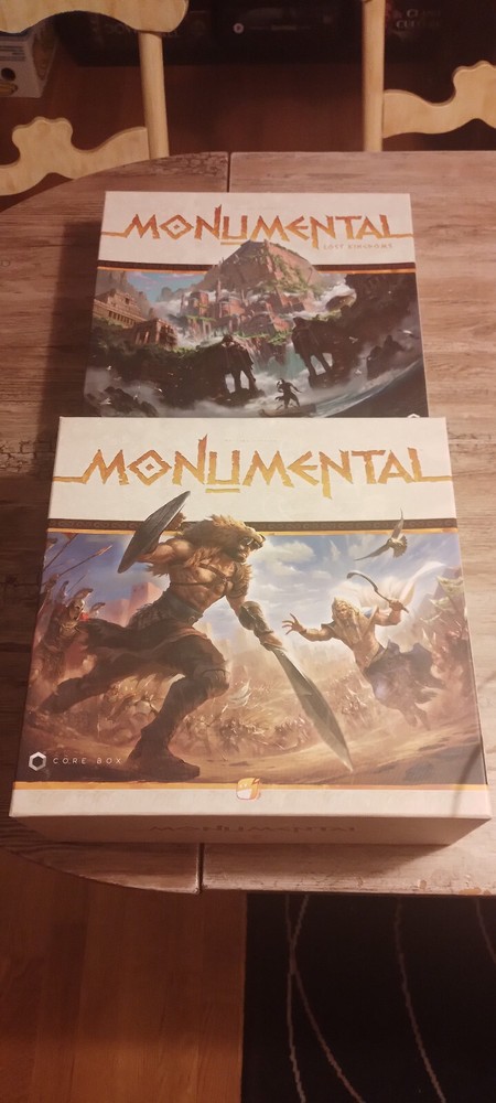 Funforge: Monumental w/ Lost Kingdoms Kickstarter deluxe