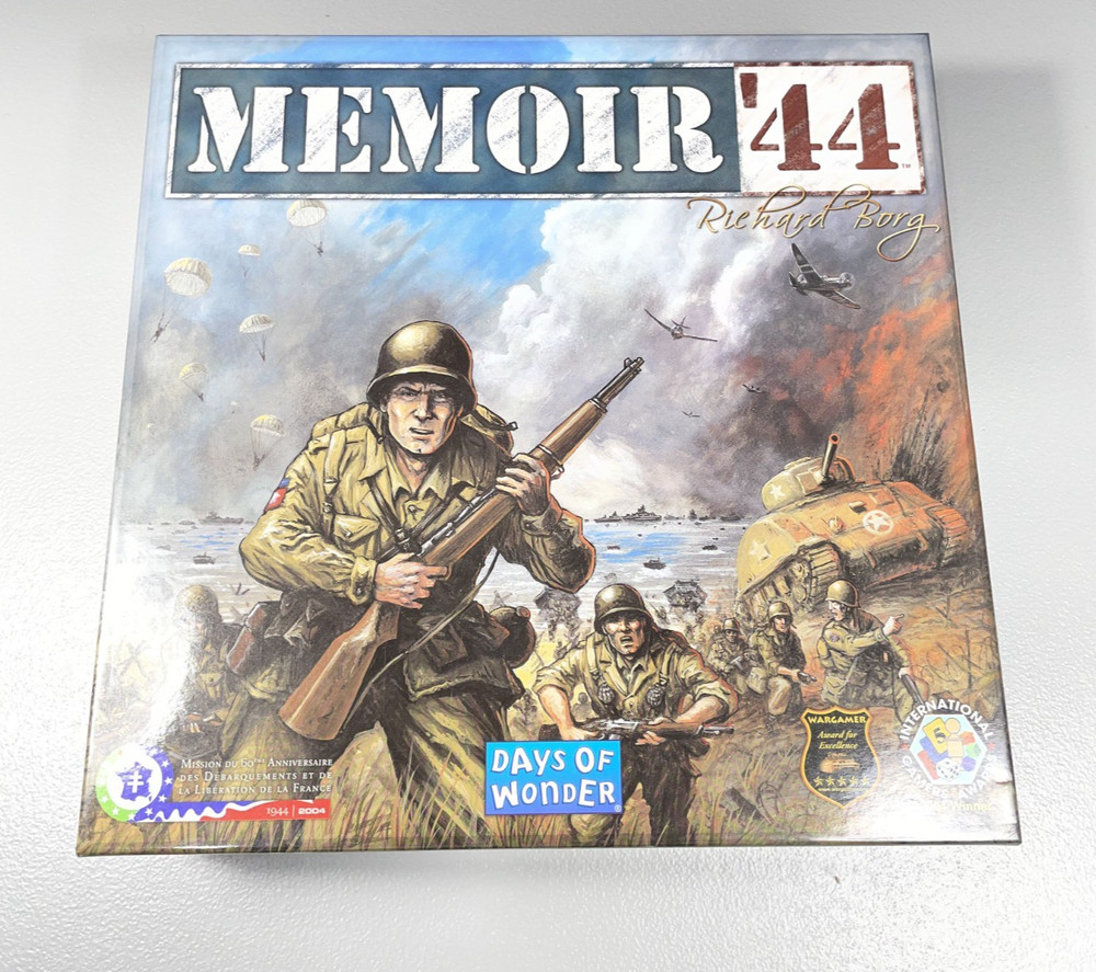 Memoir 44 Core Game Days of Wonder Richard Borg 2-8 Players, Age 8+, 30-60 Mins