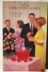 1967 Hallmark Adult Party Games Booklet 6 Games with 3 Different Pull-out Sheets