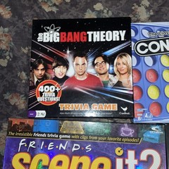 Mixed Lot Of 5 Games (Board/card)