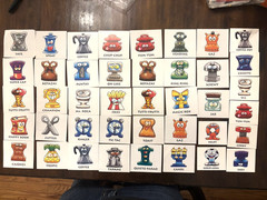 Authentic Gogos Crazy Bones CARDS with alternate names Various Countries