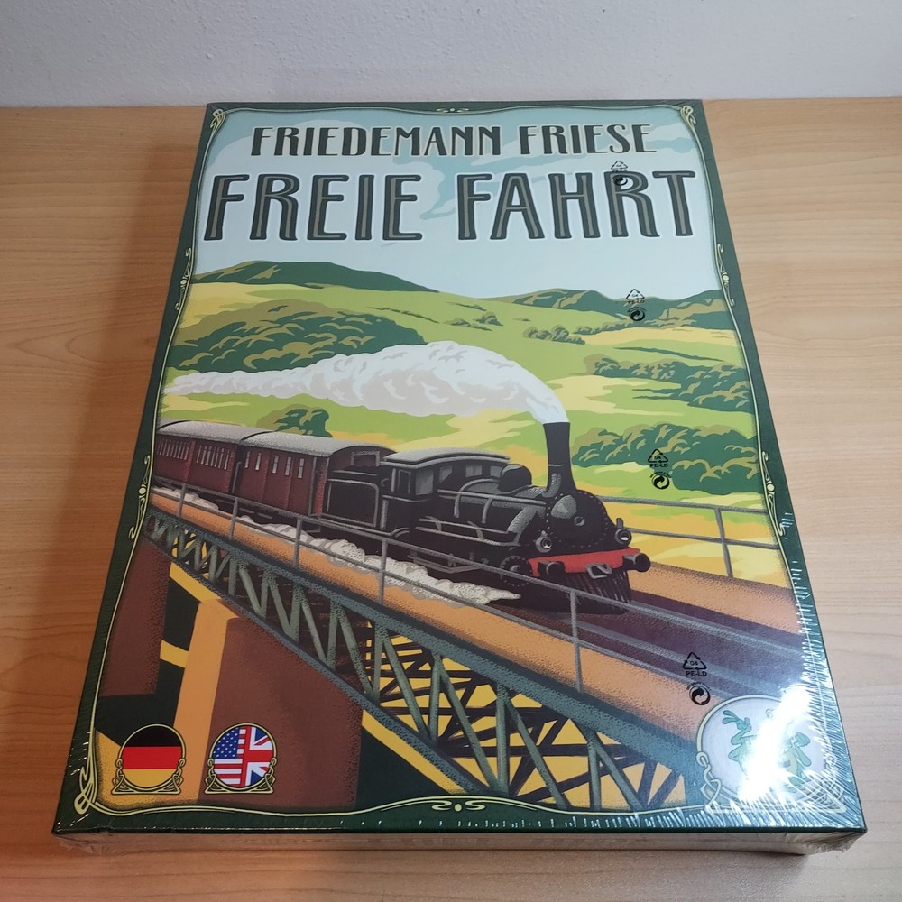Free Ride USA – Railroad Development Strategy Board Game, 1950 Rio Grande Games