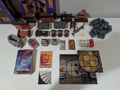 Vintage Hasbro HeroQuest Witch Lord Board Game Lot