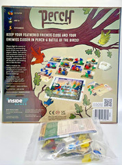 NEW! PERCH Board Game KICKSTARTER w/KS Goodies, Acrylic Upgrades INSIDE UP GAMES