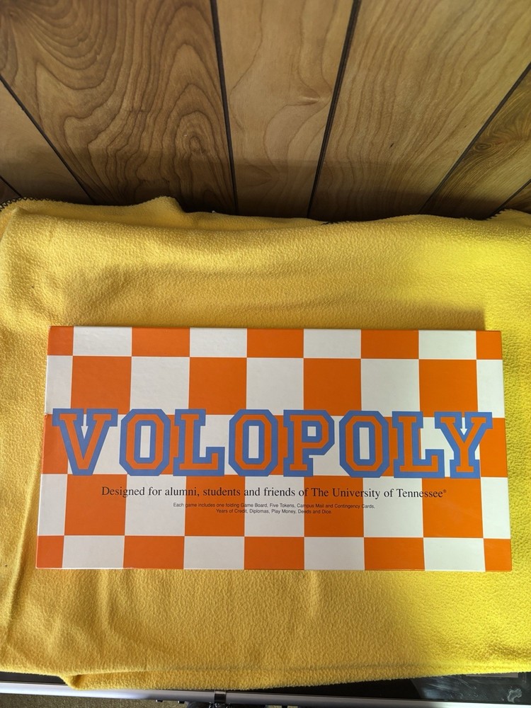 VOLOPOLY University of Tennessee Volunteer Monopoly Late For The Sky Board Game