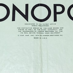 Vintage 1978 Monopoly Board Game Parker Brothers Classic Edition Made in USA