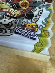 King Of Tokyo Promotional Japanese Style Paper Fan Heidelbär Games Gen Con 2025