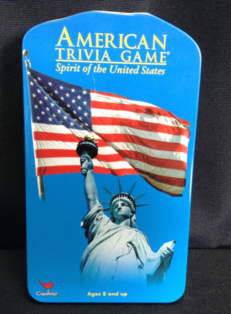 American Trivia Game Spirit Of The United States US history Ages 8 & Up 2003