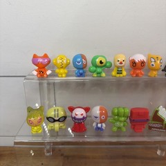 Crazy Bones Lot Of 69 Mixed Figures Condition varies Ships Fast!