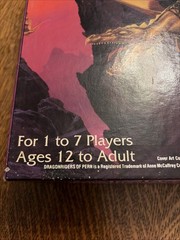 Mayfair Board Game Dragonriders of Pern Plastic Tokens Vintage 1989