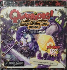 WizKids NECA Quarriors Dice Building Game Metal Tin Version SEALED HTF