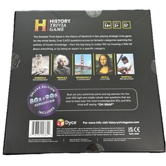 HISTORY Channel Trivia Board Game Deluxe Edition with 80s & 90s Expansion Pack