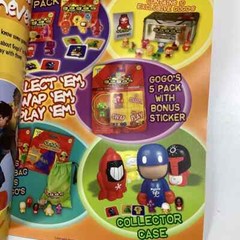 Crazy Bones Gogo’s Series 1 Sticker Album and Game Rules Book