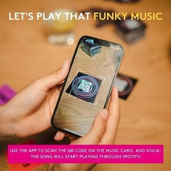 Party Card Game 300 Music Hits 2-10 Players QR Code App Trivia Fun Family Night