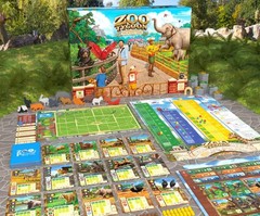 Zoo Tycoon: The Board Game All-In! Deluxe Edition by Treecer – SEALED