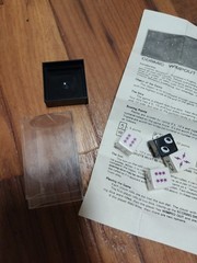 Cosmic Wimpout Cosmic Dice Game Complete Set w/ Dice, Rules, Box 2+ 1976