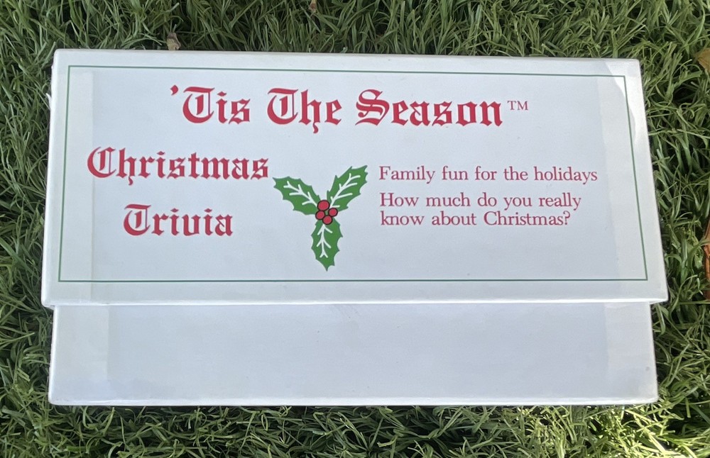 Tis The Season Christmas Trivia Card Game Family Timeless Holiday Knowledge Fun