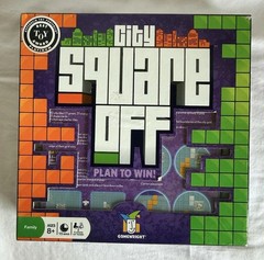Gamewright City Square Off Strategy Planning Head-to-Head Board Game Complete