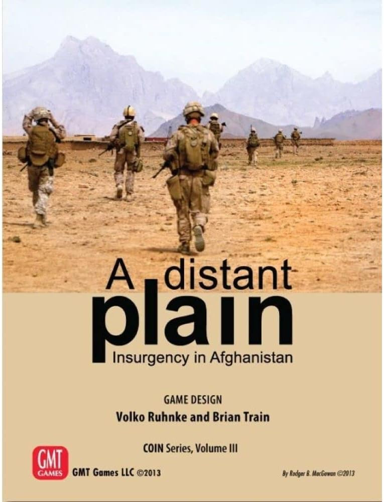 GMT Games A Distant Plain Insurgency in Afghanistan – 4th Printing