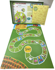 Count Your Chickens Board Game Peaceable Kingdom Kids Teamwork Learning Complete