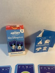 6 Assorted Kids Card Games FLASH CARDS Disney Old Maid Go Fish Vantage Insects