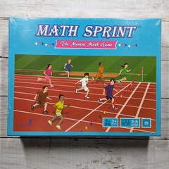 Byrons Games Math Sprint The Mental Math Board Game New Sealed 2020 2-8 Players
