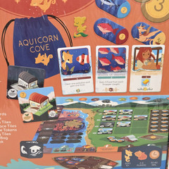 The Aquicorn Cove Board Game SW Renegade Game Studios Family NEW in box sealed