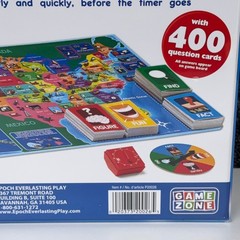 Game Zone Great States Board Game Geography Trivia 400 Cards P20026 NEW