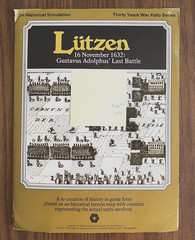Lutzen Thirty Years War – SPI Folio Series game. Unplayed, see description.