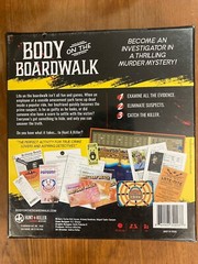 A Hunt a Killer Mystery Game – Body on the Boardwalk – *Brand New Sealed*