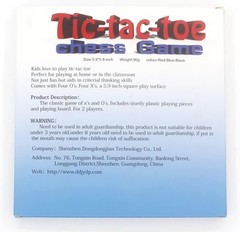 Tic Tac Toe Board Game, Tic Tac Toe Family Game, Classic Board Game, Portable