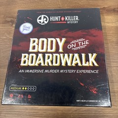 Hunt A Killer Body On The Boardwalk Immersive Murder Mystery Game sealed.