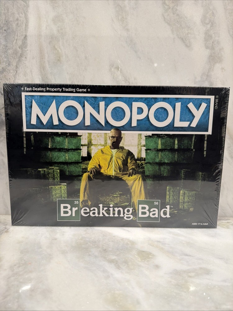Monopoly Breaking Bad Collector Edition Board Game 2020 USAopoly Hasbro NEW