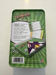 TriBond Game 100% Complete 2004 Travel Version Metal Tin 2-6 Players 12 Years +