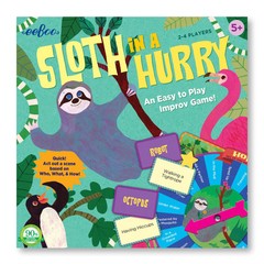 Sloth in a Hurry Improv Game for Kids Quick Action Fun Ages 5 and Up