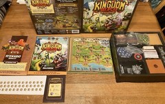 EUC Kingdom Rush Rift in Time Board Game COMPLETE, 1-4 Players 14+ 60-90 Minutes