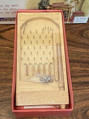 Perisphere and Trylon Wood Pinball Game Retro Range Toys and Games NIB