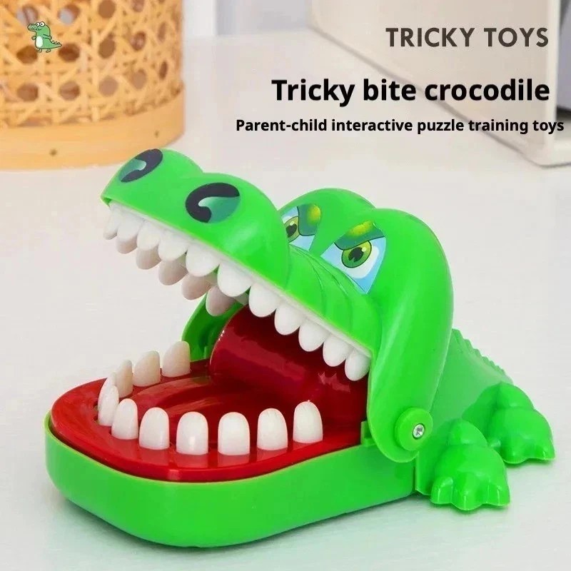 Crocodile Dentist Game Kids Alligator Bite Finger Reaction Toy Family Fun