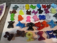 Crazy Bones Series 1 Lot Of 2 Sealed Packs GoGos + 100+ figures + more RARE