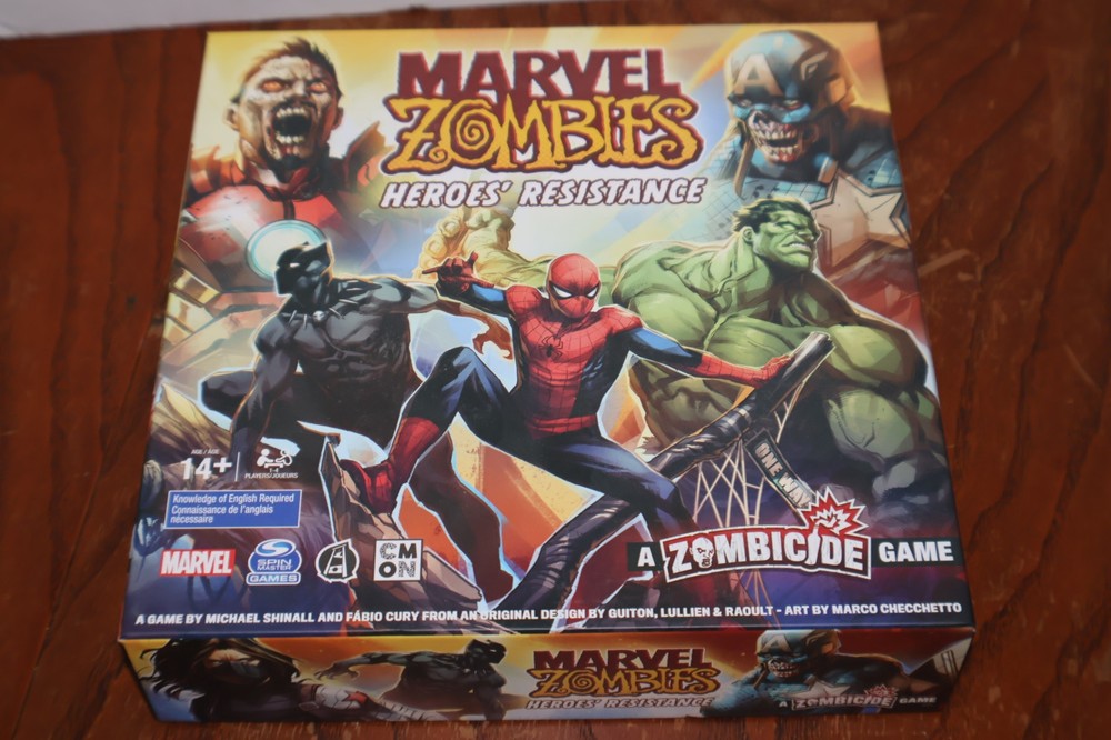 Marvel Zombies: Hero’s Resistance: A Zombicide Game Used 1 Time Complete